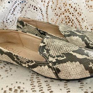 Snakeskin Flats Naturalizer Soul